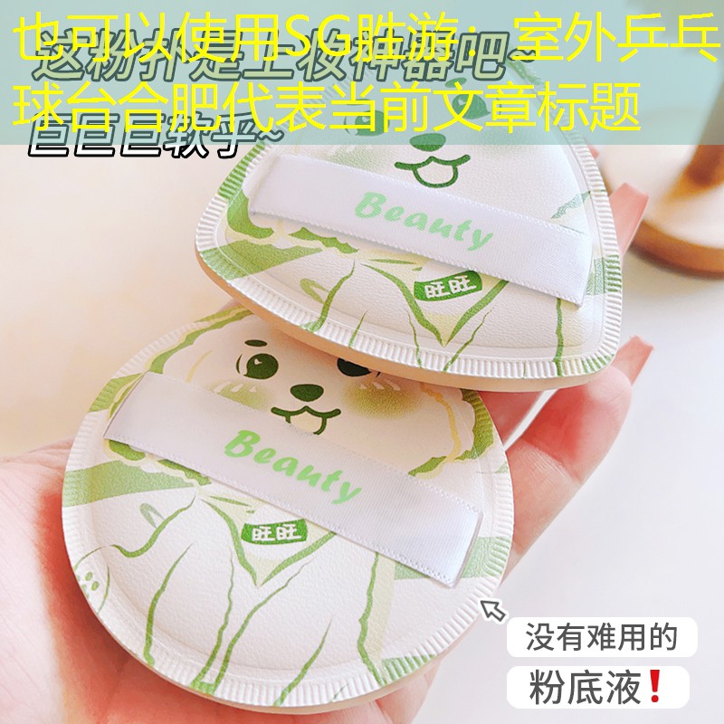 SG勝游：室外乒乓球臺(tái)合肥